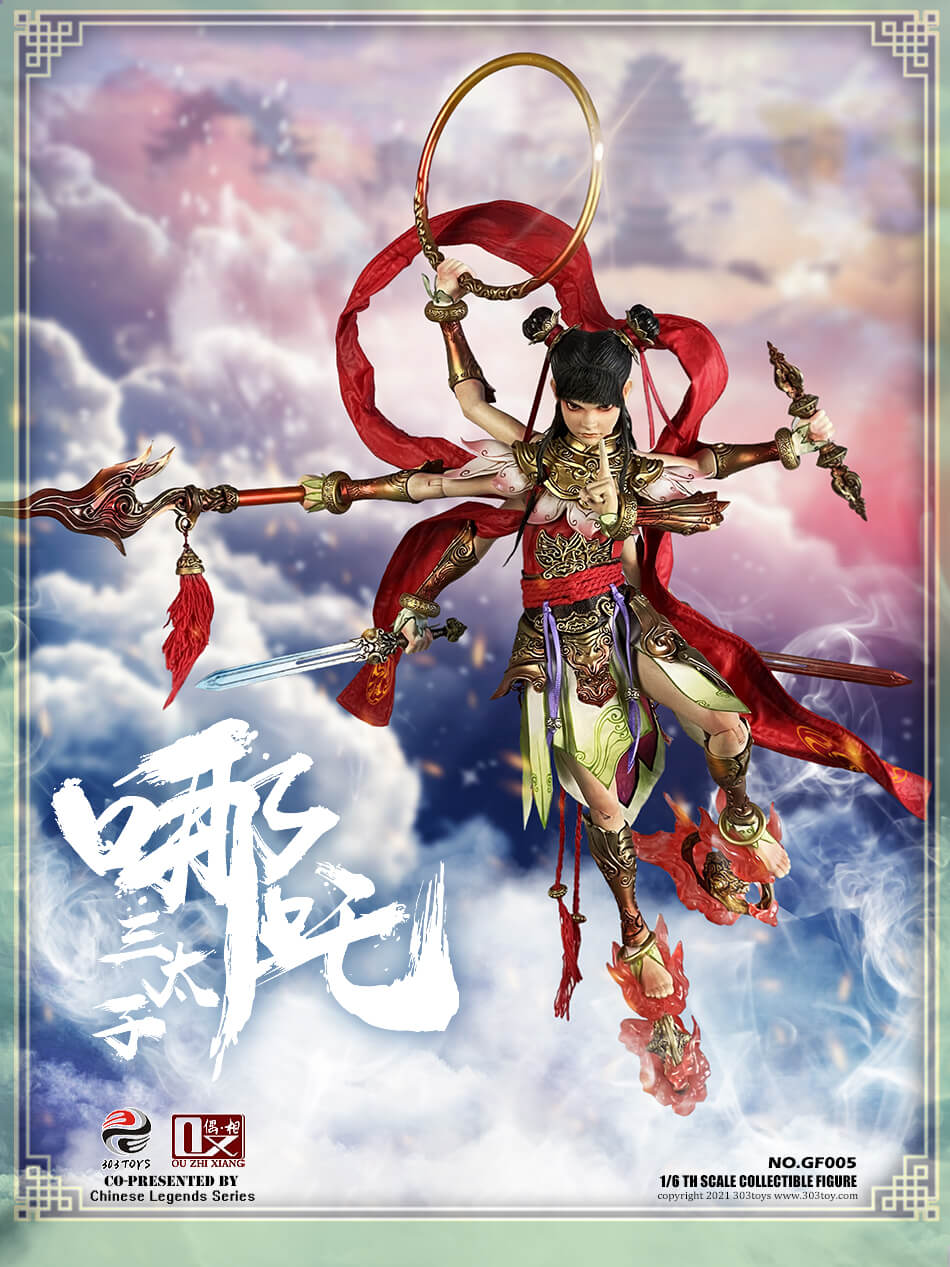 303 Toys 1/6 NEZHA THE THIRD PRINCE EXCLUSIVE VERSION Figure [303T