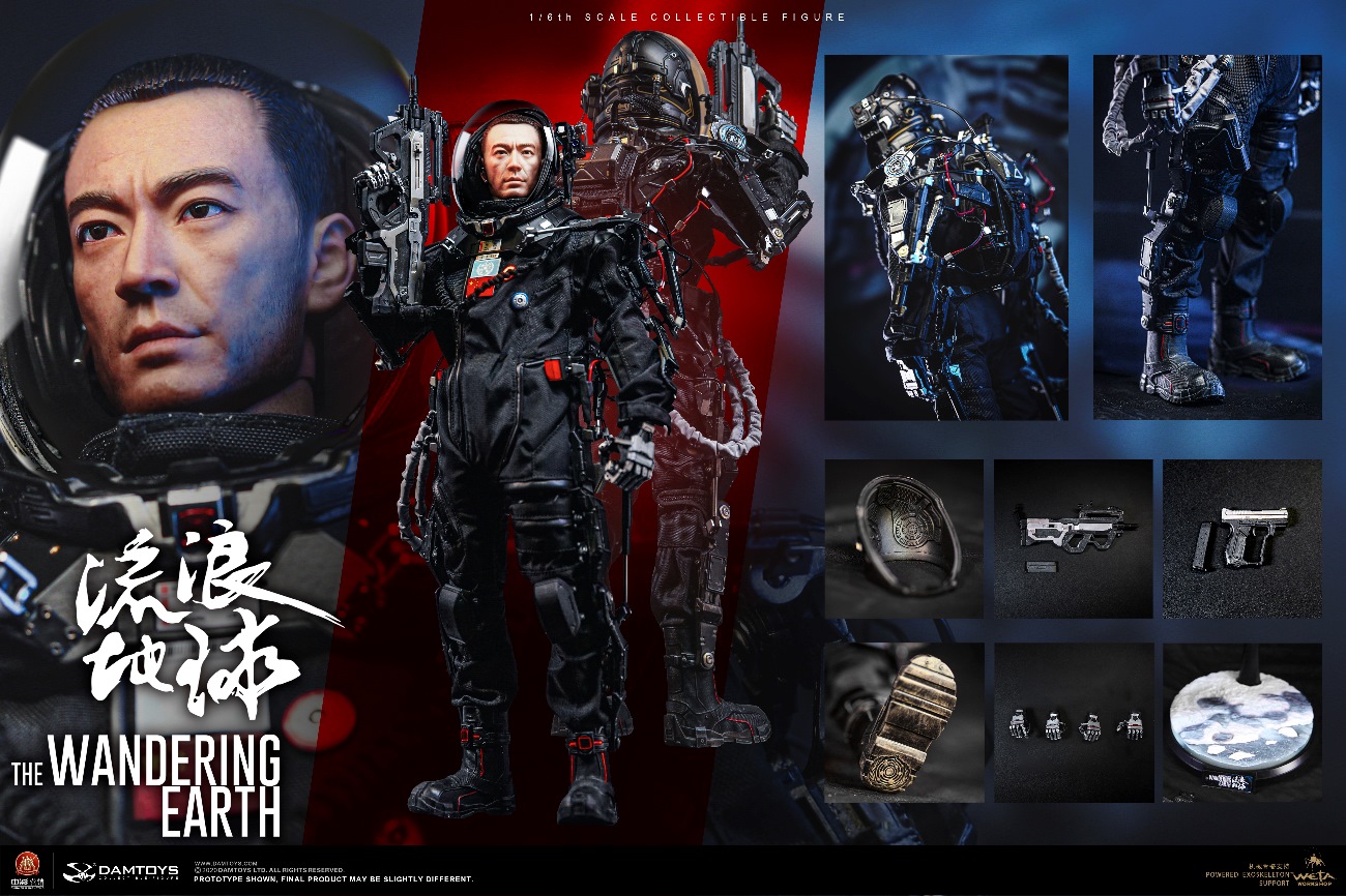 1/6 流転の地球CN171-11 救援隊 チャン・シャオジャン（DMS034） Dam Toys The Wandering Earth CN171-11 Rescue Unit Captain Wang Lei