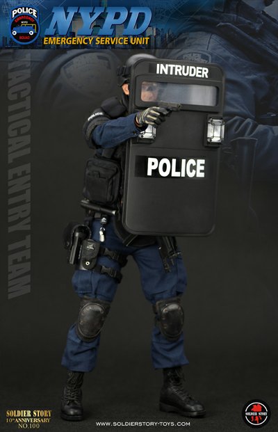 Soldier Story SS100 1/6 ニューヨーク市警察 緊急出動部隊 フィギュア専門店 -ソダチトイズ / Soldier Story SS100 1/6