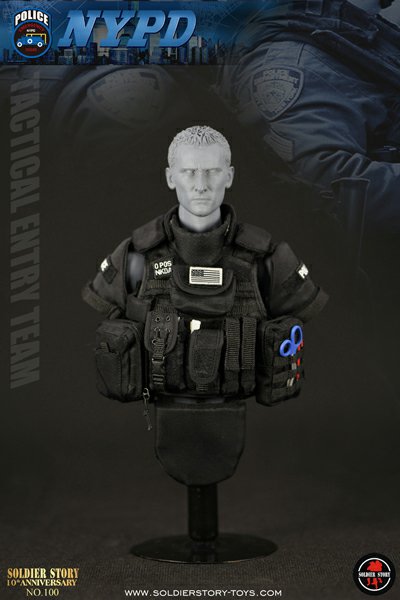 1/6 Soldier Story NYPD ESU Tactical Entry Team Figure [SS