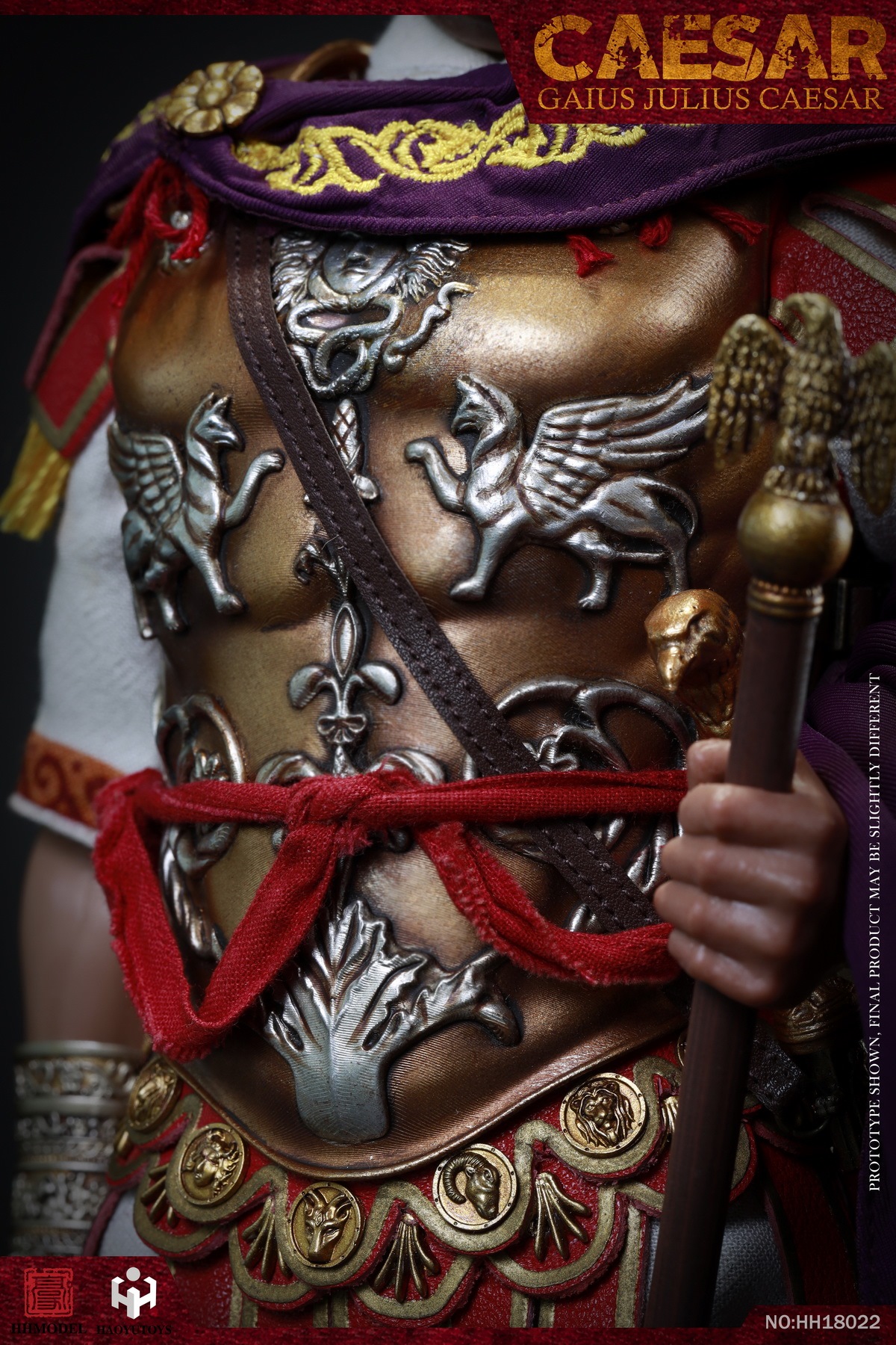 HHmodel x HaoYuTOYS 1/6 ジュリアス シーザー シングル. HH model X HaoYu Toys Julius Caesar Deluxe Version [HY