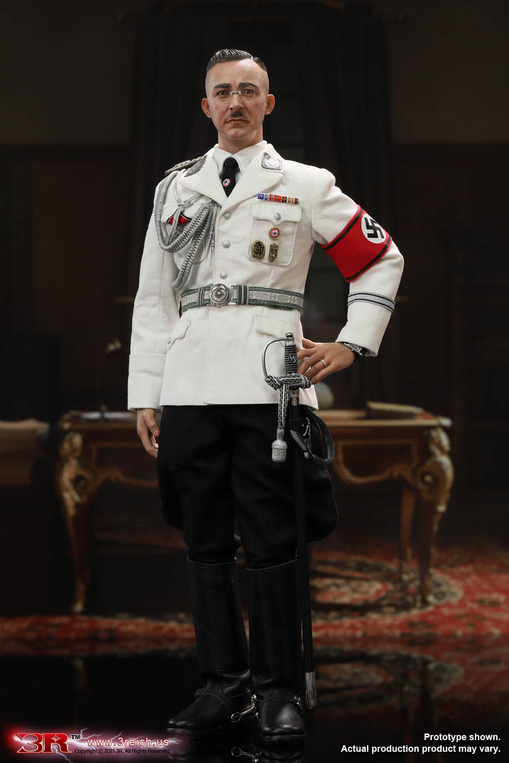 3R DiD 1/6 Heinrich Himmler WWII German Commander of the Schutzstaffel  [GM645]