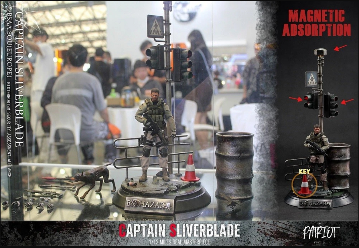 Patriot Studio 1/12 Captain Sliverblade BSAA SOU Deluxe