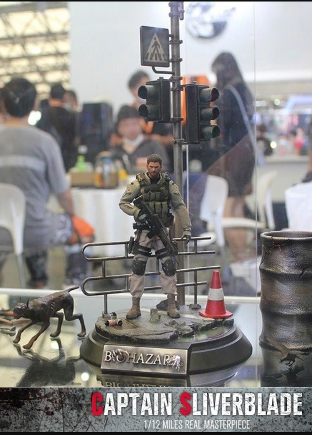 Patriot Studio 1/12 Captain Sliverblade BSAA SOU Deluxe Figure [PA