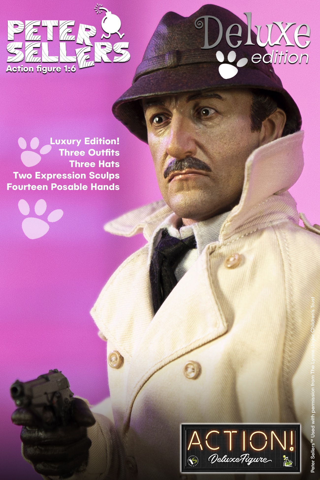 Infinite Statue X Kaustic Plastik Peter Sellers Version C