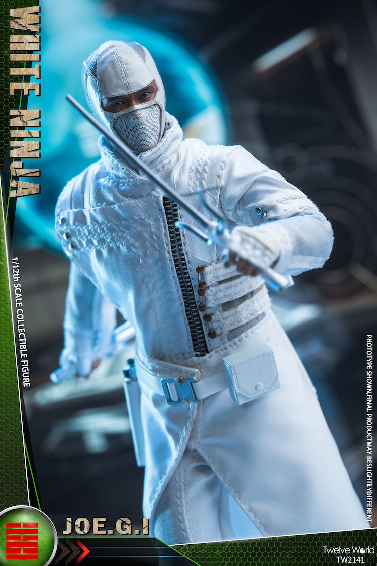 TWTOYS 1:12 Scale White Ninja Samurai [TWV-2141] - EKIA Hobbies