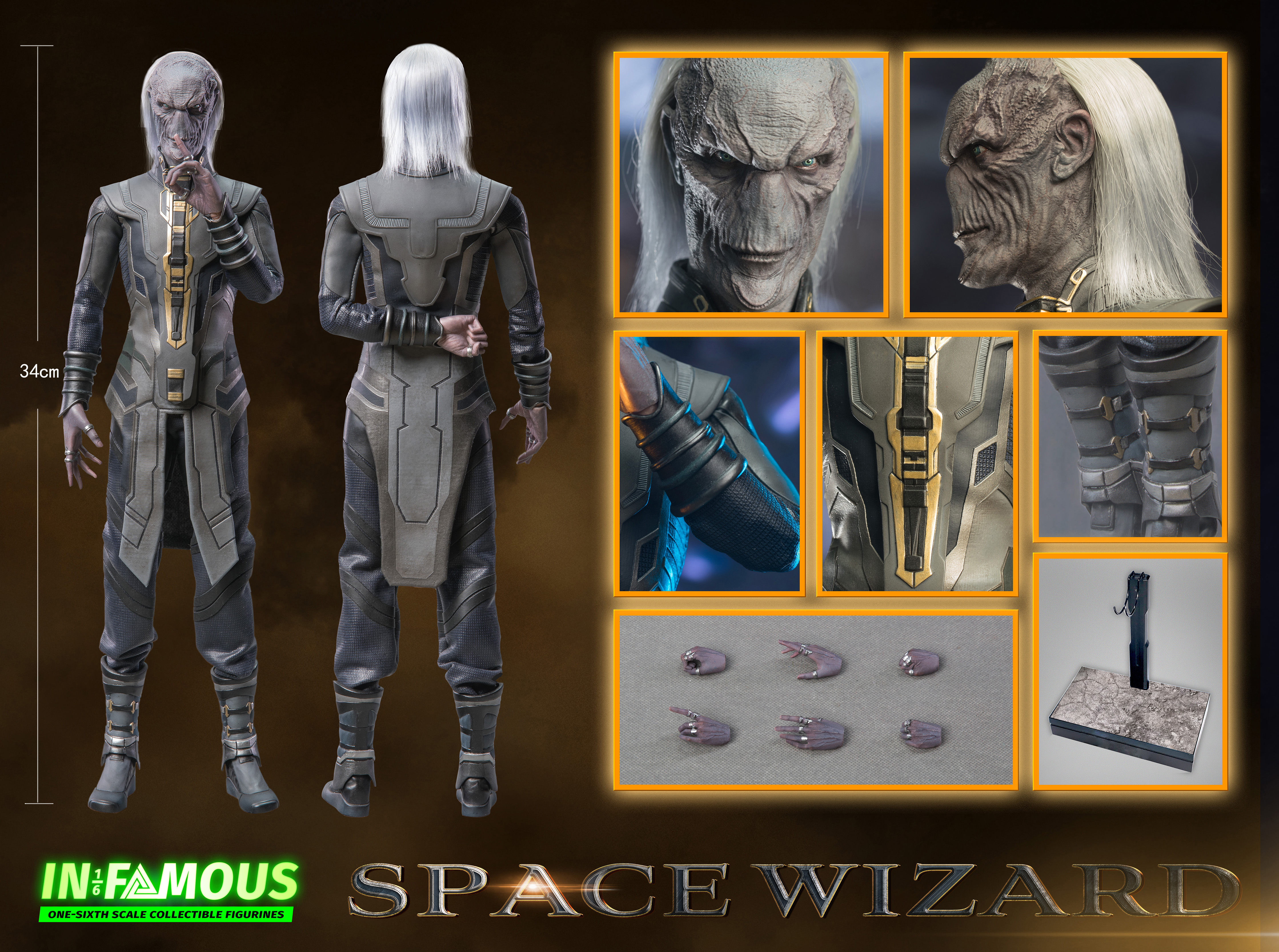 In-Famous 1:6 Space Wizard 1/6 Scale Collectible Figure [IF-001