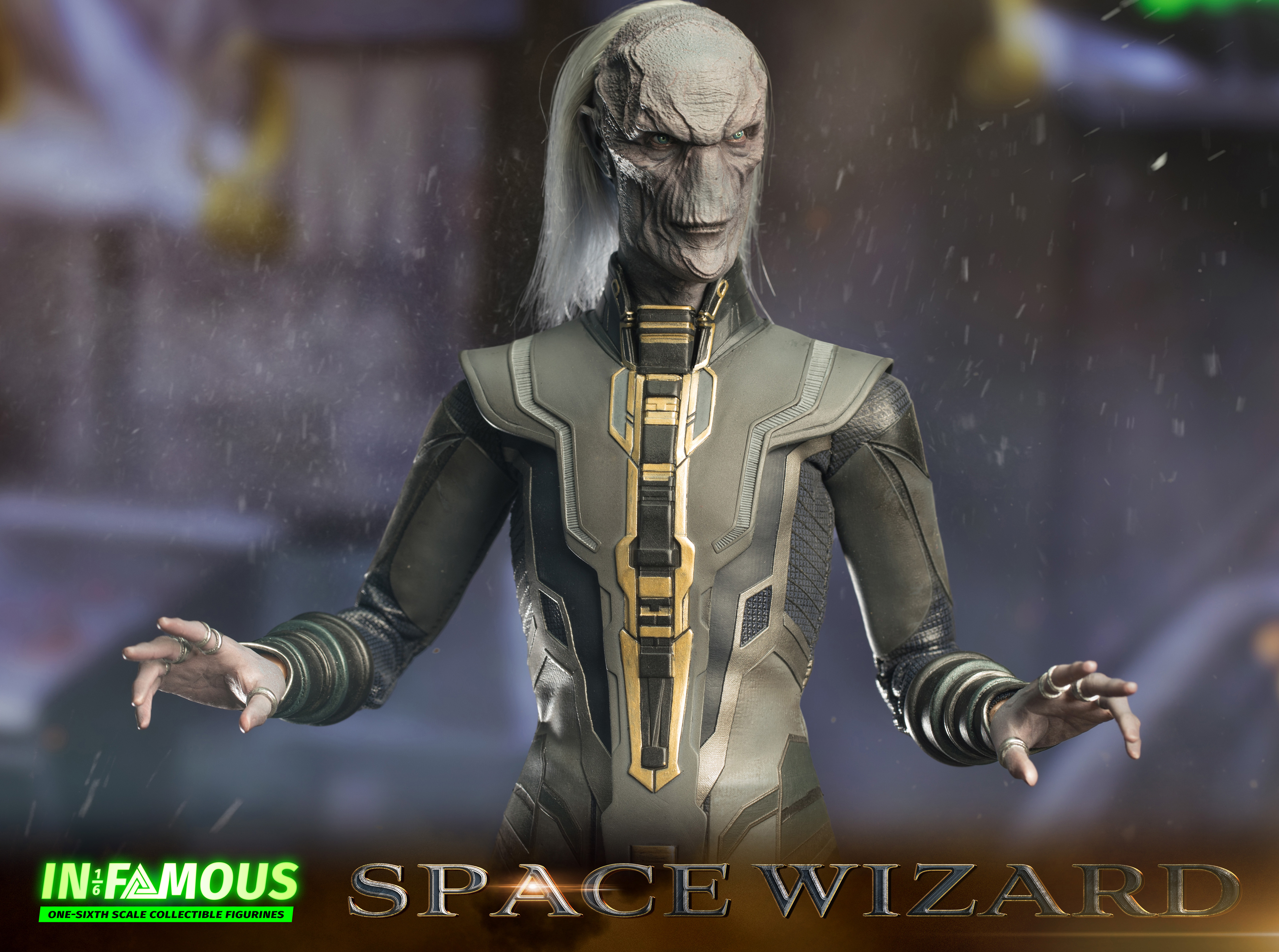 IN-FAMOUS 1/6 SS スペース ウィザード IN-FAMOUS 1/6 IF001 - Space Wizard | NeoGeek Toys