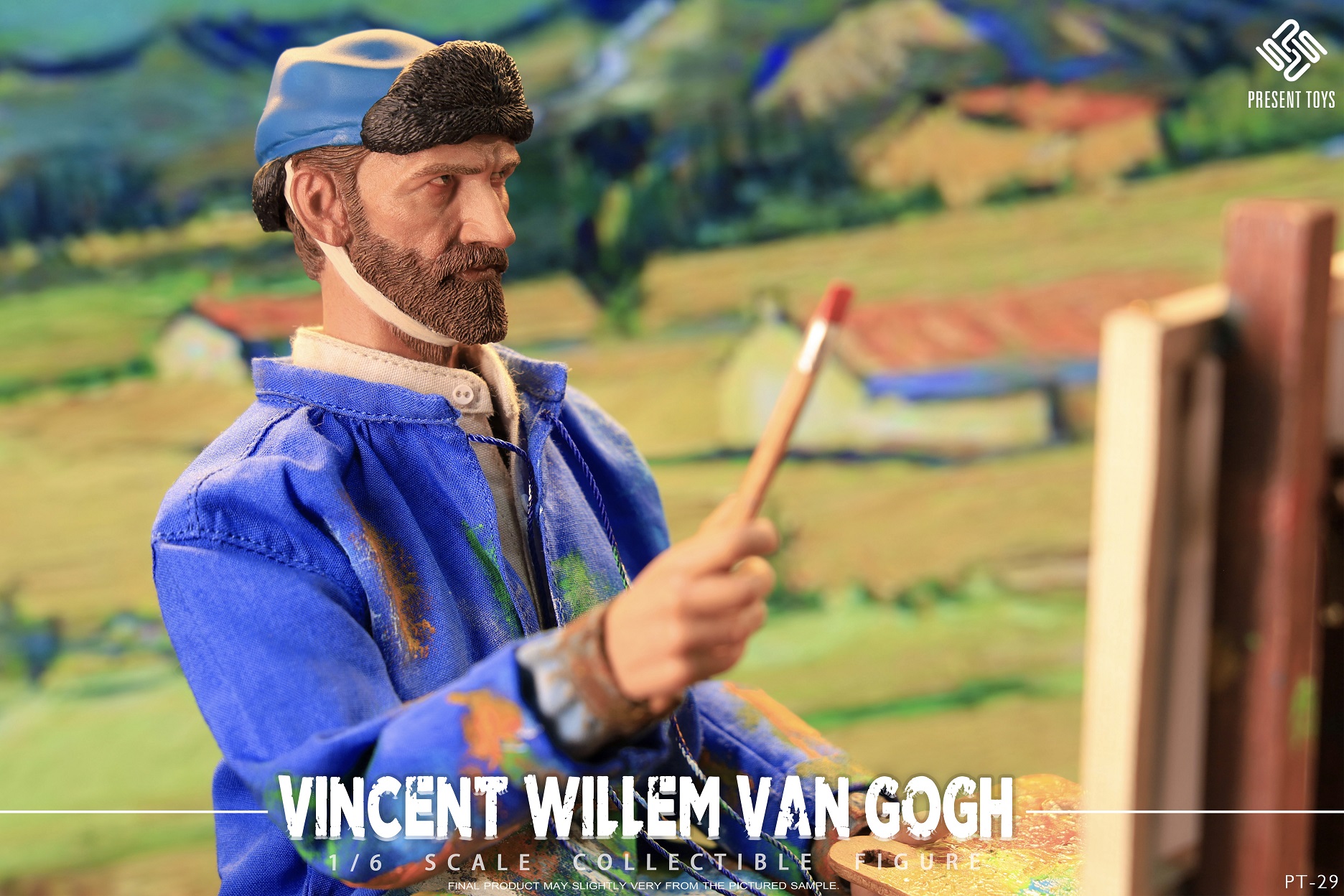 1/6 Present Toys Vincent Willem van Gogh Action Figure [PST-SP29]