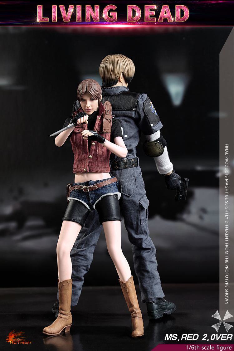 Hot Heart 1:6 Living Dead Ms Red 2.0 Version [HH-FD008D] - EKIA