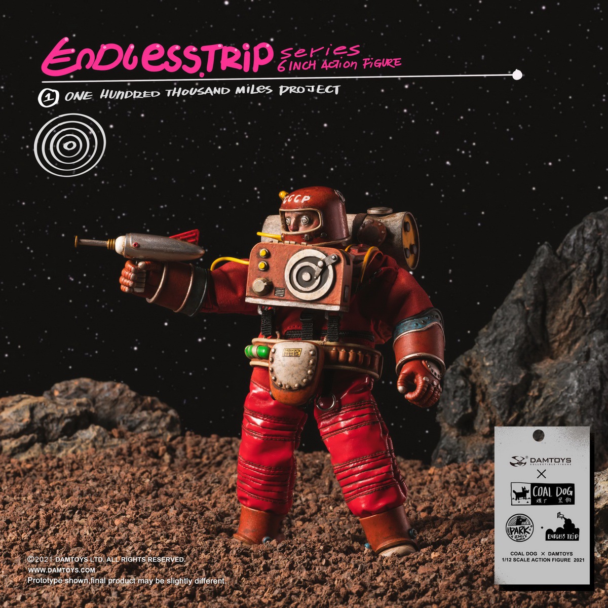DAMTOYS x COALDOG PES024 1/12 フィギュア 1/12 Damtoys x Coal Dog 1:12 O.H.T.M.P EndlessTrip [DAM-PES024