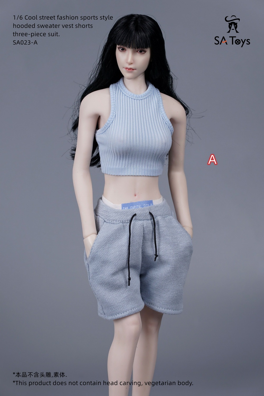 FASHION BODY 3セット SA Toys 1:6 Cool Street Fashion Female Accessories [SAT-023
