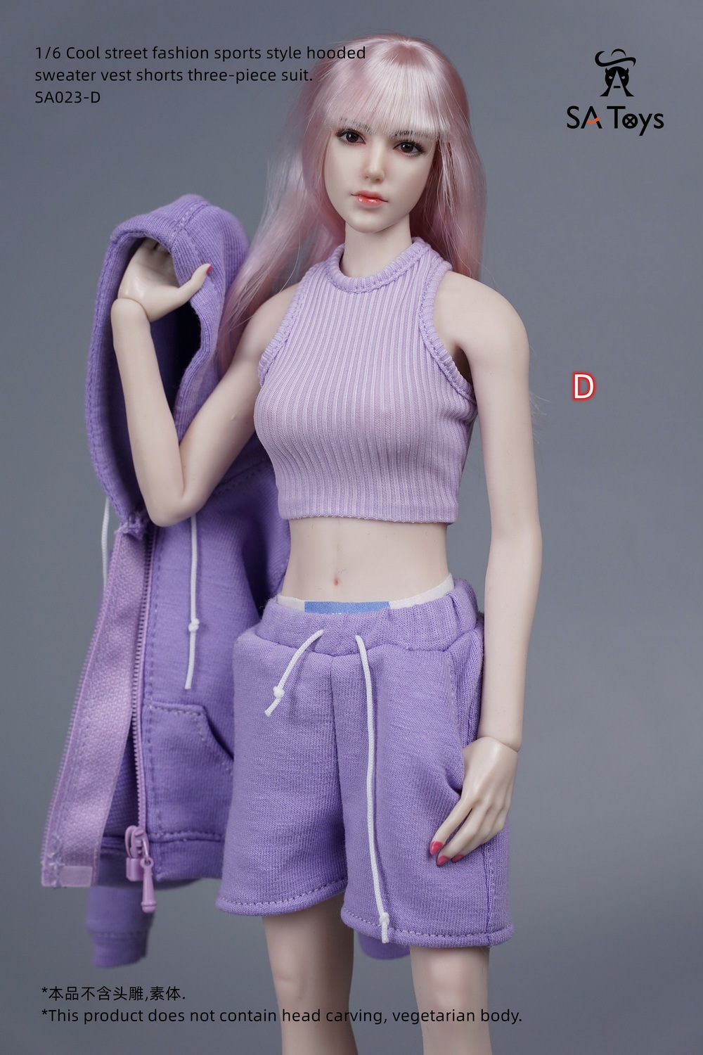 FASHION BODY 3セット SA Toys 1:6 Cool Street Fashion Female Accessories [SAT-023