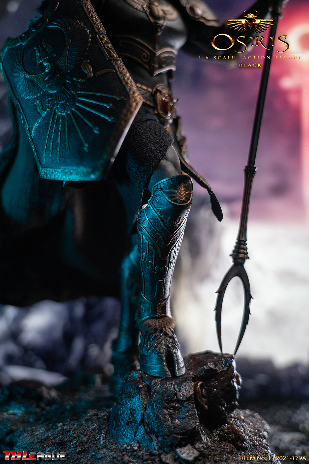 TBLeague 1/6 Ancient Egyptian God of the Dead Osiris Black