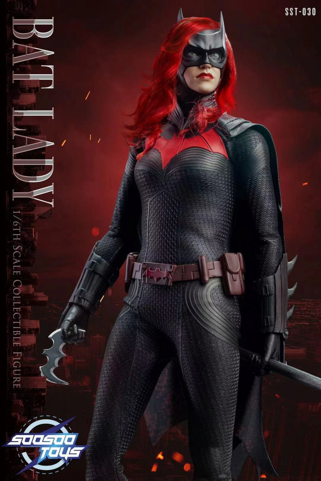 soosootoys バットレディ 1/6 Soosootoys SST-030 Bat lady 1/6th Scale Batman Female Action