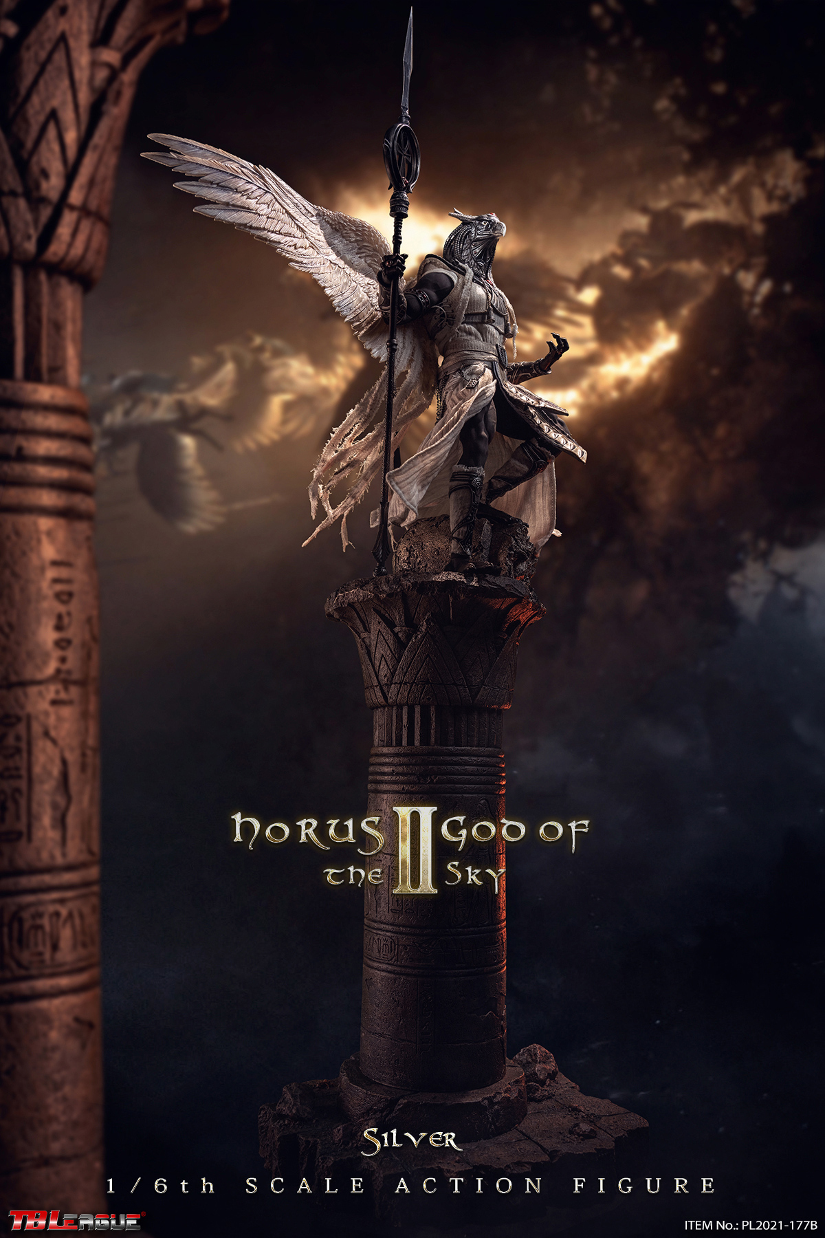 TBLeague 1/6 Horus, Egyptian God of the Sky-Sliver [PL2021