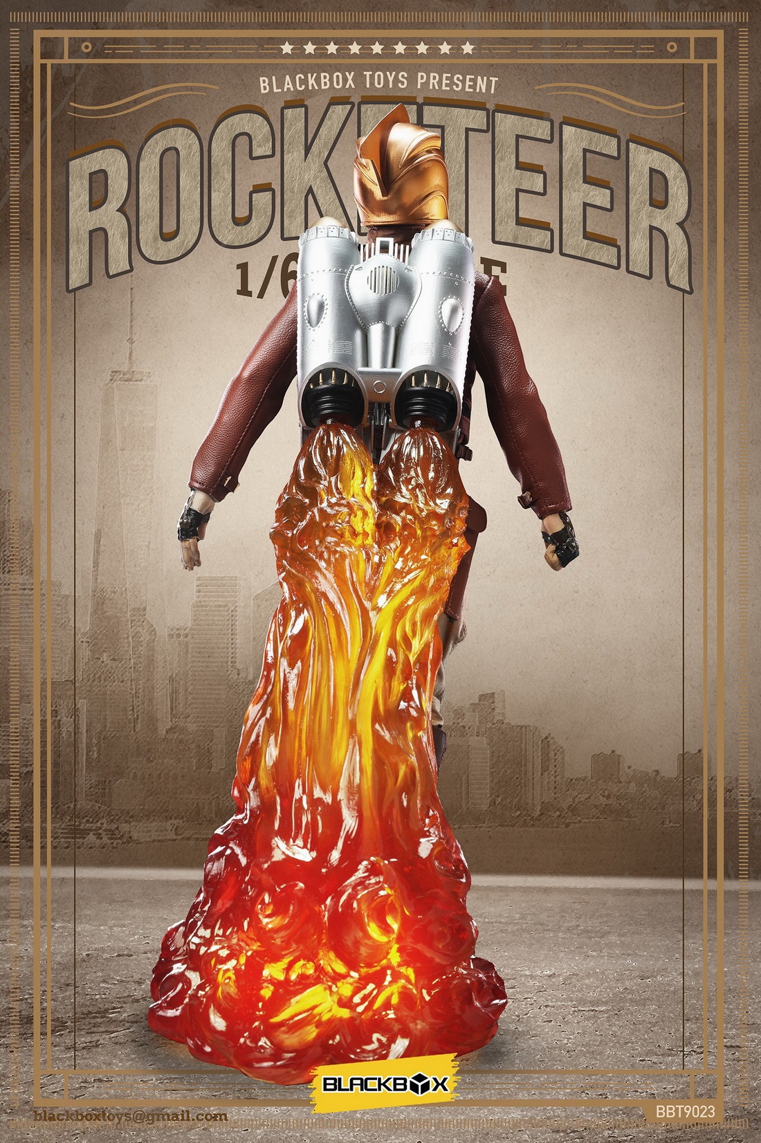 Black Box Toys 1/6 Rocket Man Flying Edition Figure [BB-9023B