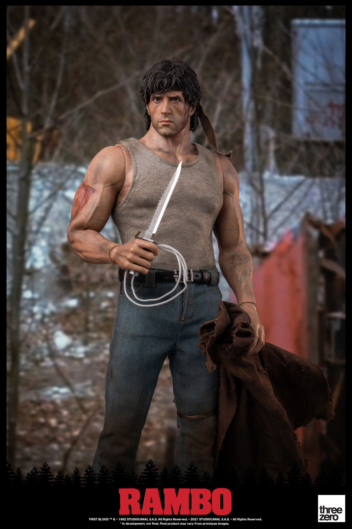 ThreeZero Rambo First Blood John 12