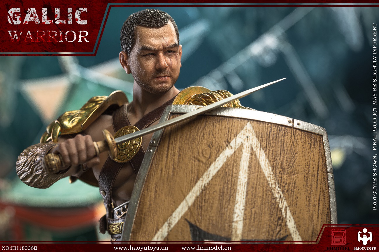 HaoYu Toys Imperial Army Hunting Ground Fighter Gaul Warrior Gold