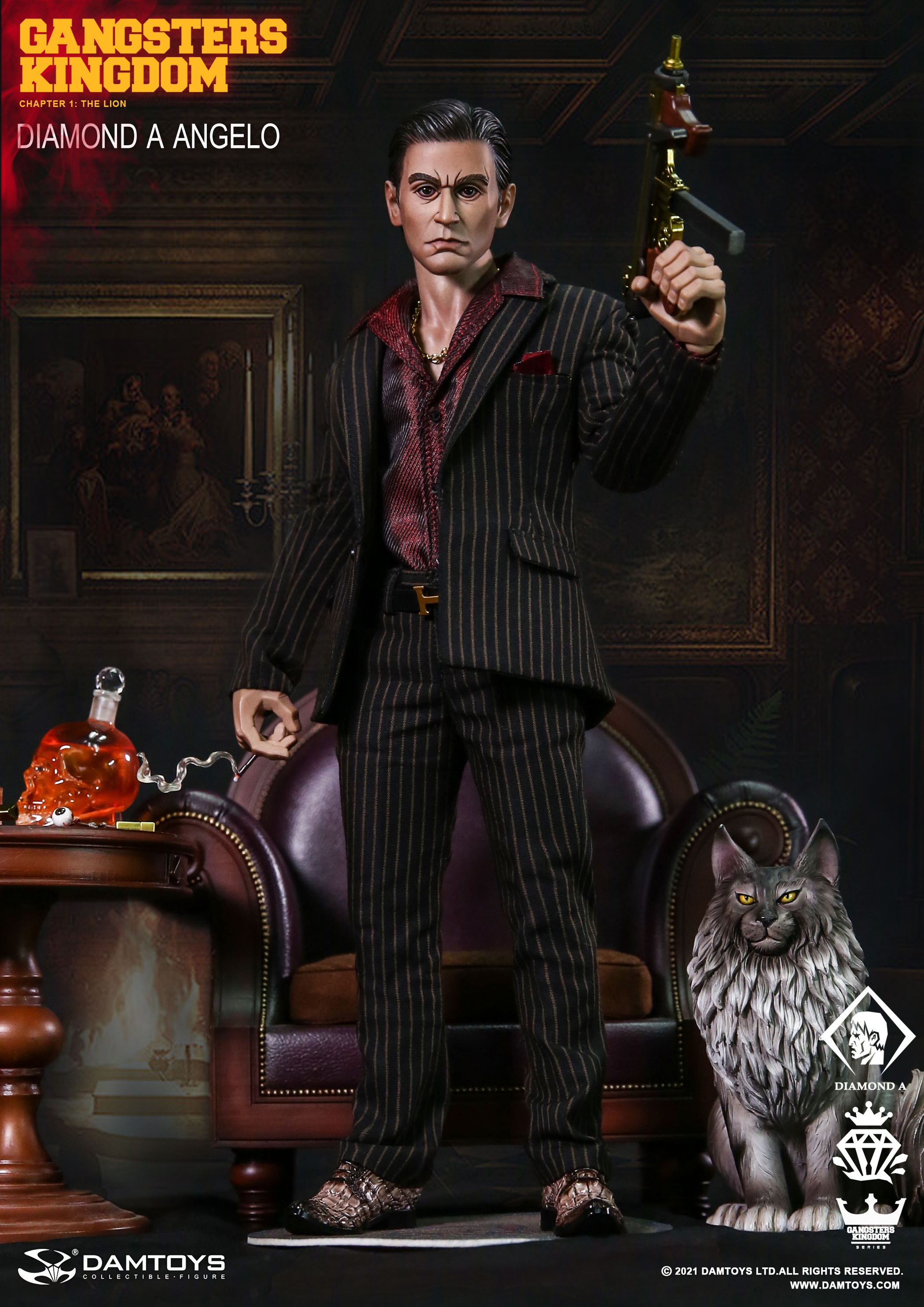 DAM TOYS Gangsters Kingdom Diamond A Angelo [DAM-GK023] - EKIA Hobbies