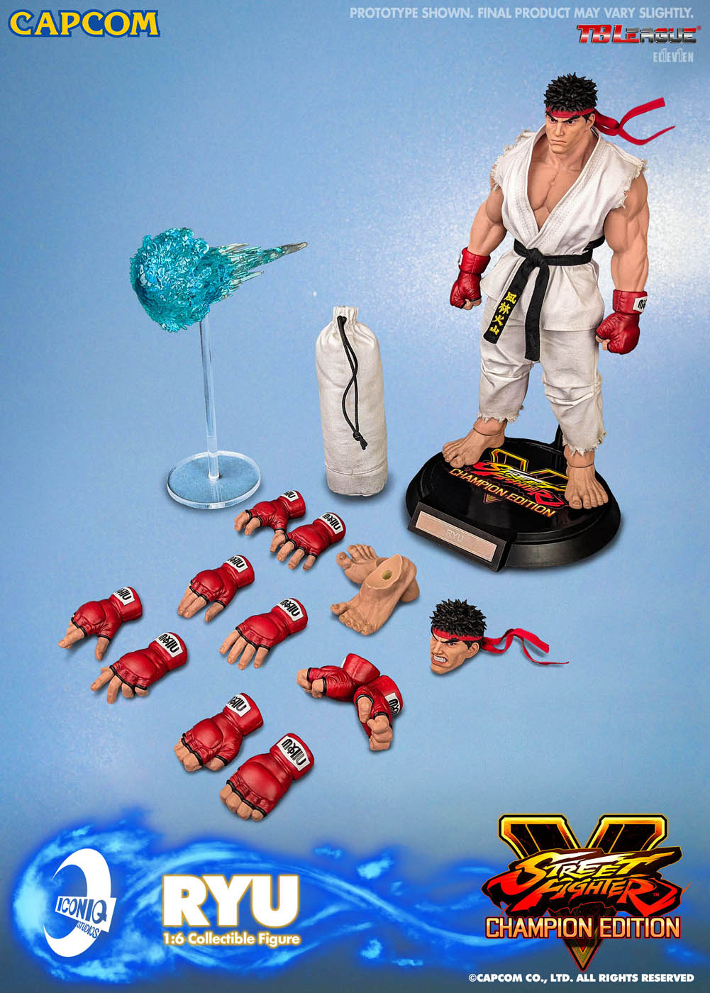 Capcom X Iconiq Studios X TBLeague 1:6 Street Fighter Ryu