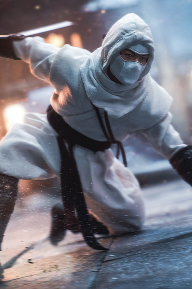 6inch+×VTOYS SHADOW NINJA  白 VToys 6inch+ 1/12 Shadow Ninja (White) Scale Action Figure
