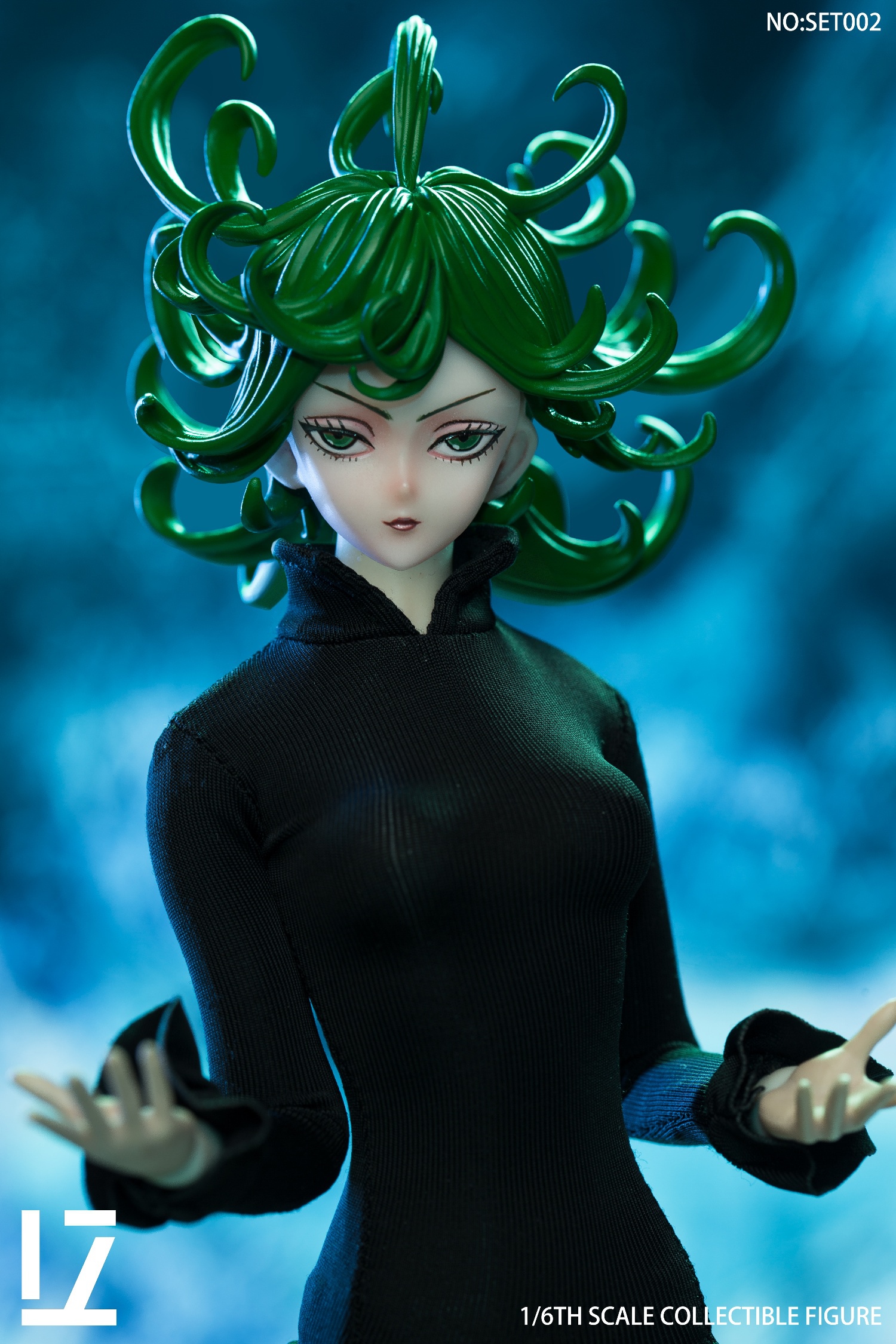 LZ TOYS Heroine Wind Head & Custom for 1/6 TBLeague S44 Body