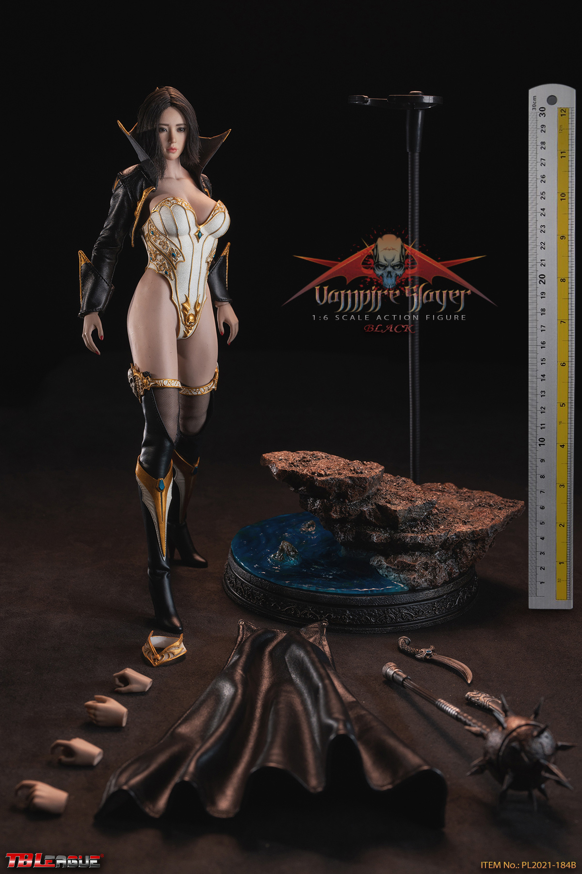 TBLeague 1/6 Vampire Slayer Black Figure [PL2021-184B] - EKIA Hobbies