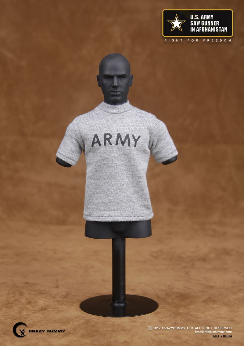 ミリタリー CRAZY DUMMY 1/6 U.S. ARMY CD-75002-5] CRAZY DUMMY 1/6 MK46 MOD1 Para Stock
