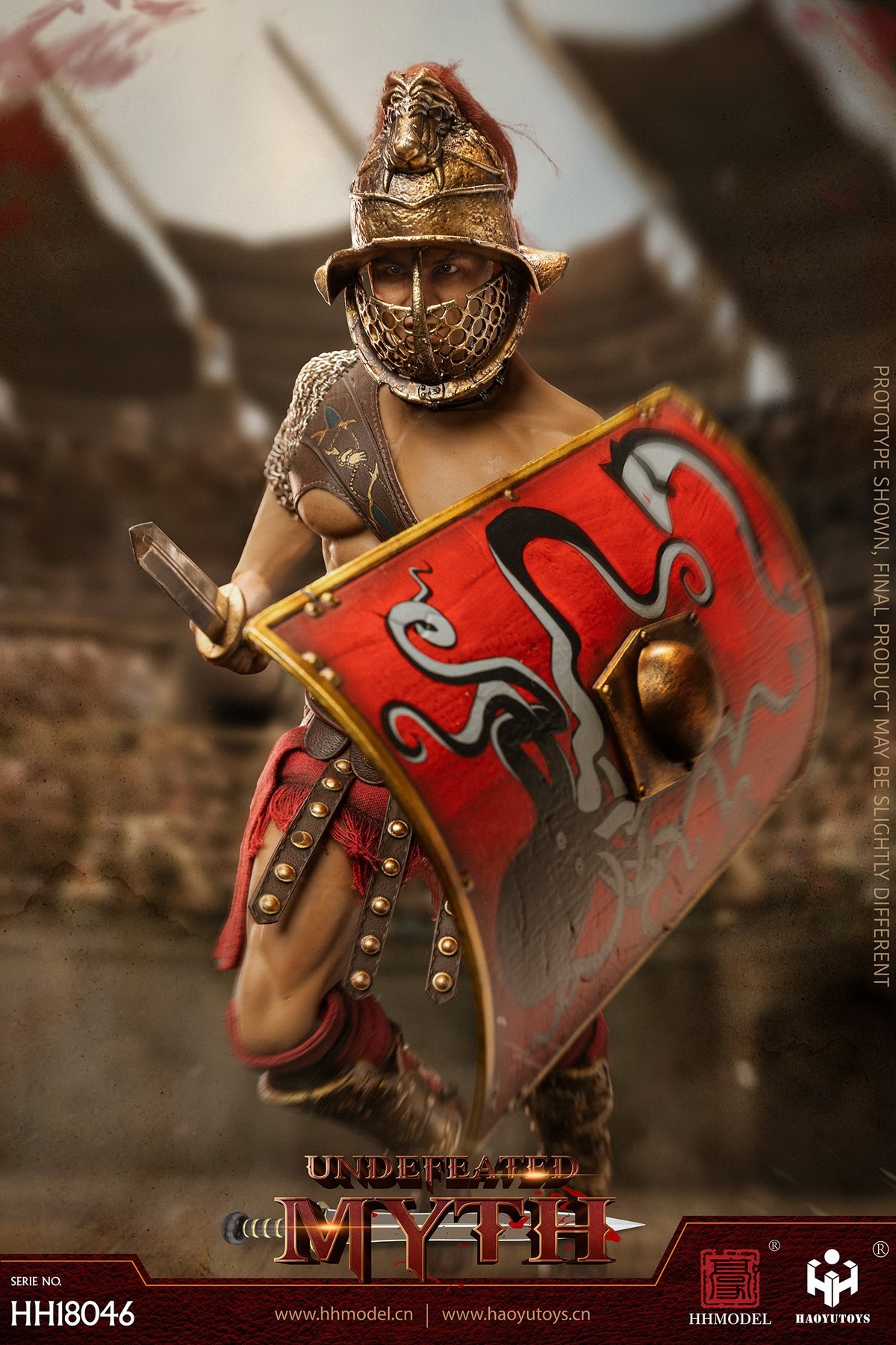HH model X HaoYu Toys Empire Legion Undefeated Myth Figure