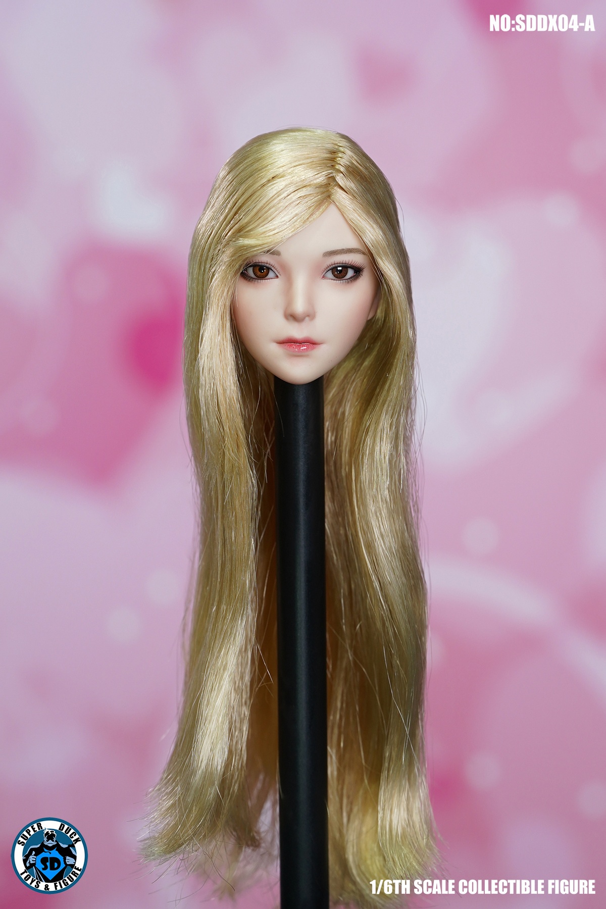 Super Duck Long Blonde Headsculpt With Movable Eye Ball For Tbleague