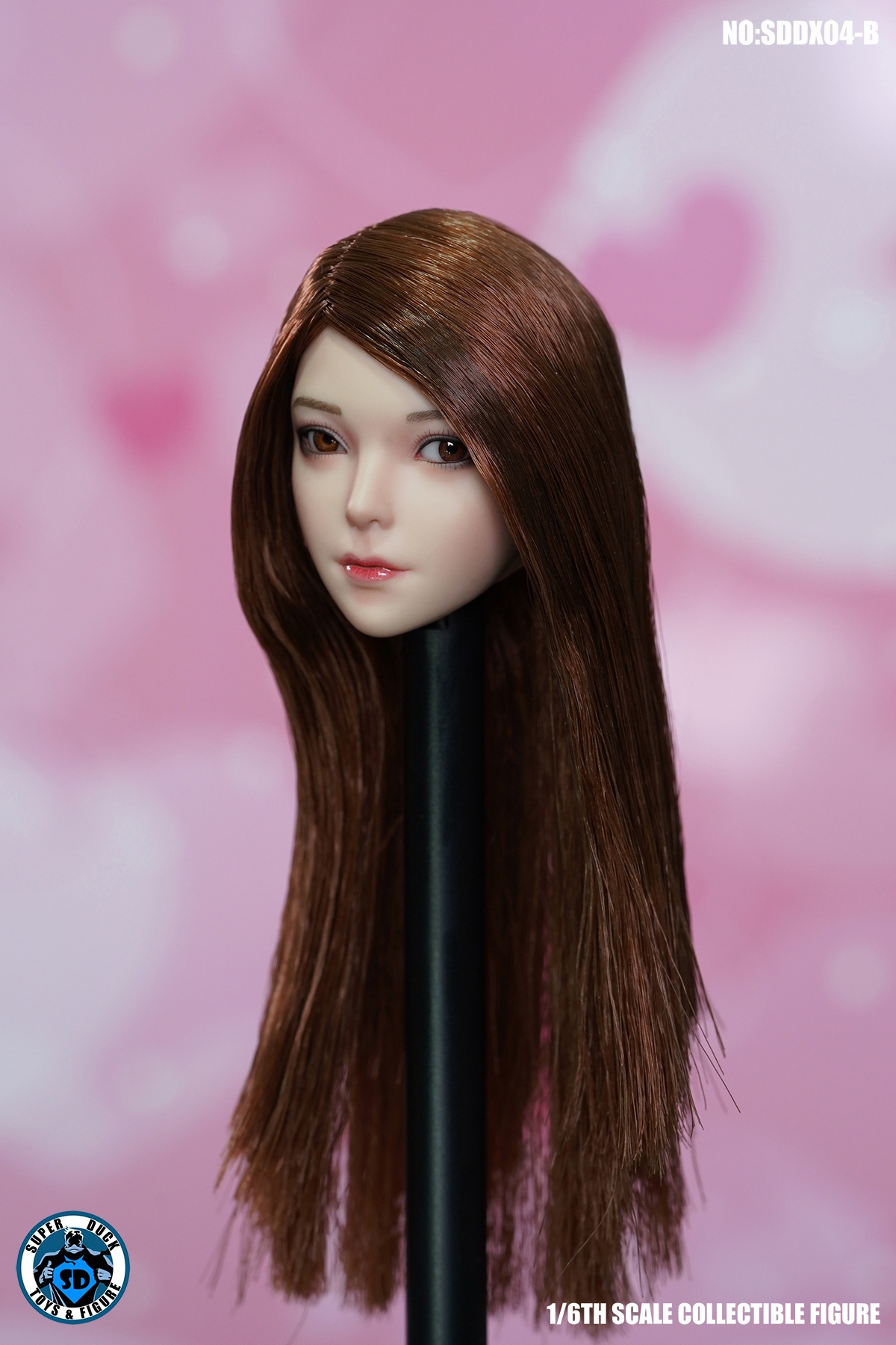 Super Duck Long Red Headsculpt with Movable Eye Ball for TBLeague