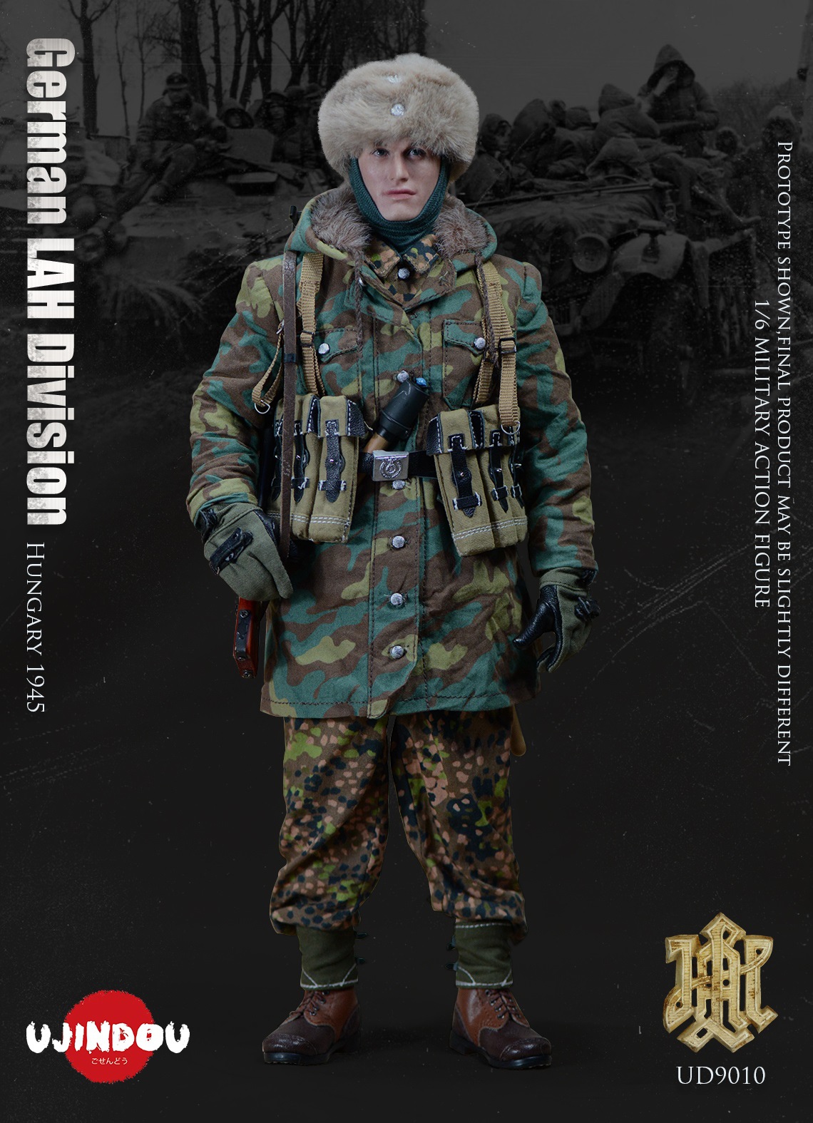 UJINDOU 1/6 WWII German LAH Division Hungary 1945 Figure [UD-9010]