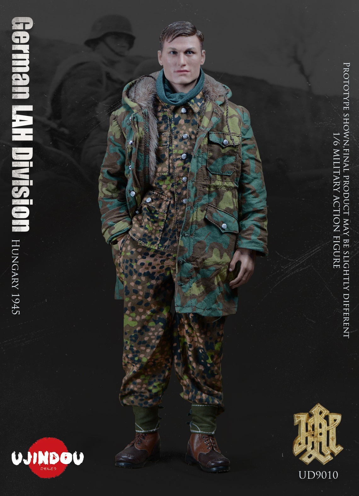 その他 UJINDOU 1/6 WW2 German GD Panzer UJINDOU 1/6 WWII German GD Panzer Division Action Figure [UD