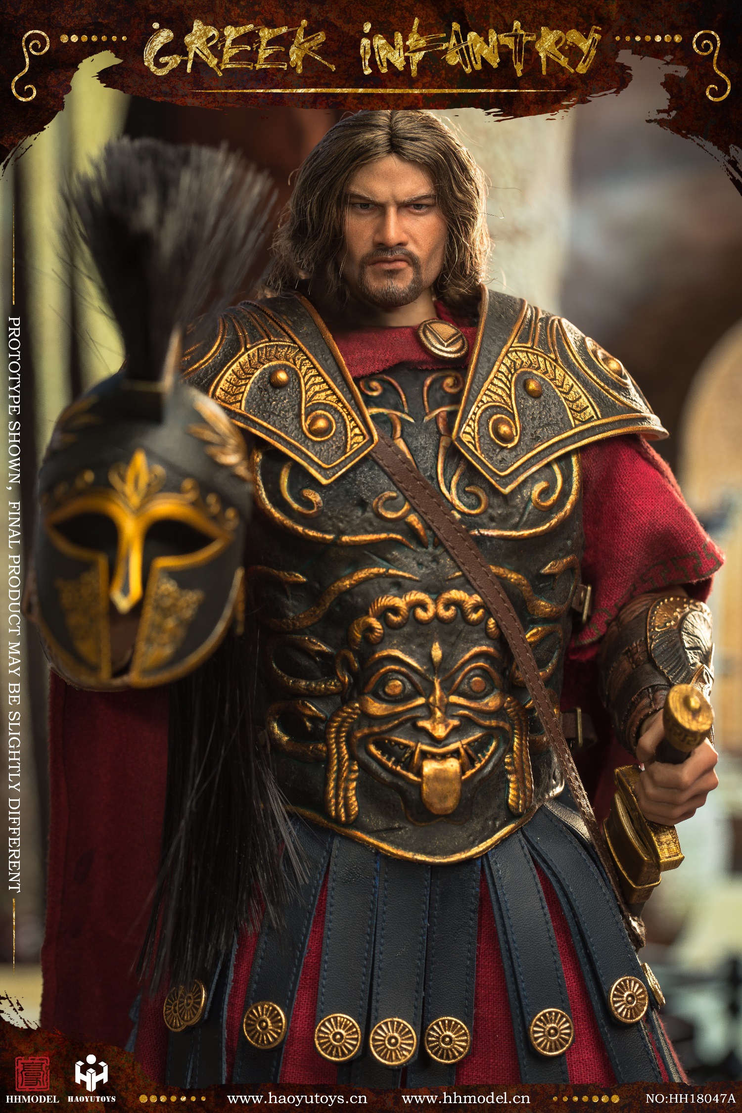 その他 HHmodel & HaoYuTOYS 1/6 Greek legendary HH model X HaoYu Toys 1/6 Empire Legion Greek Legendary Warrior