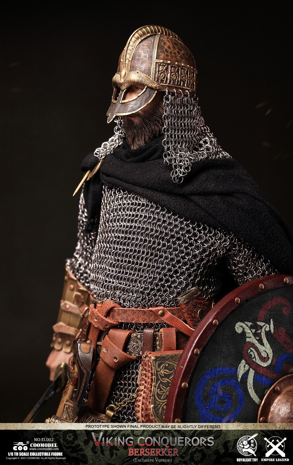 【ほぼ新品】EL0021/6   VIKING CONQUERORS バイキング Viking Conquerors - Warrior (Standard Version) | COO-EL001