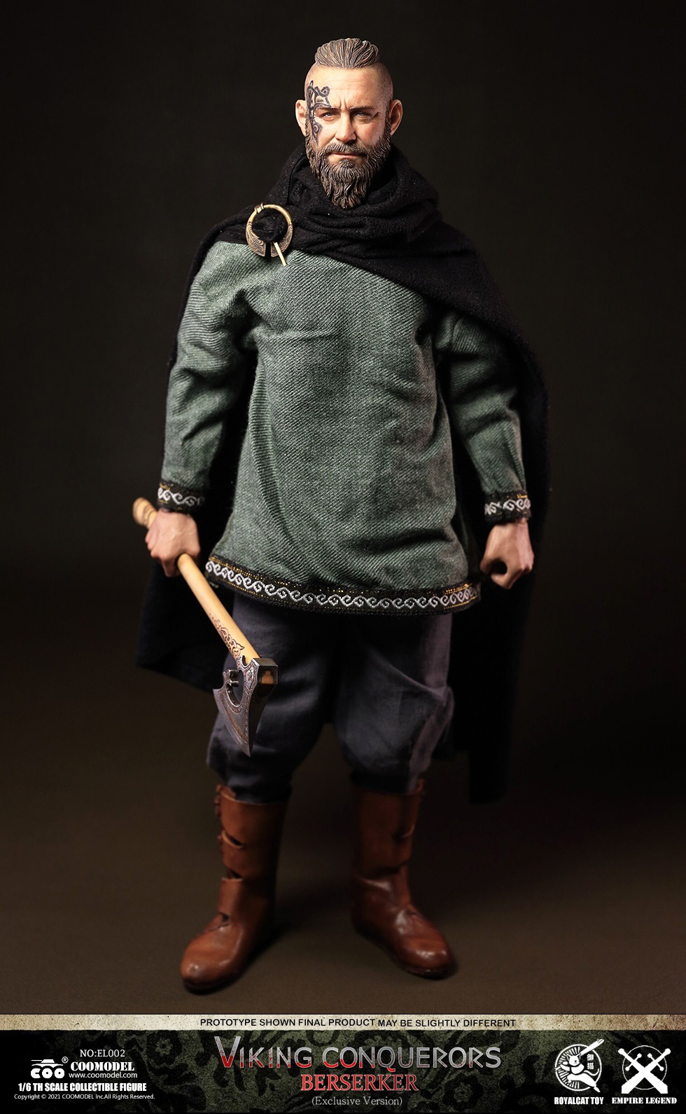 1/6 VIKING CONQIERORS BERSERKER EXCLUSIVE VERSION Figure [CM