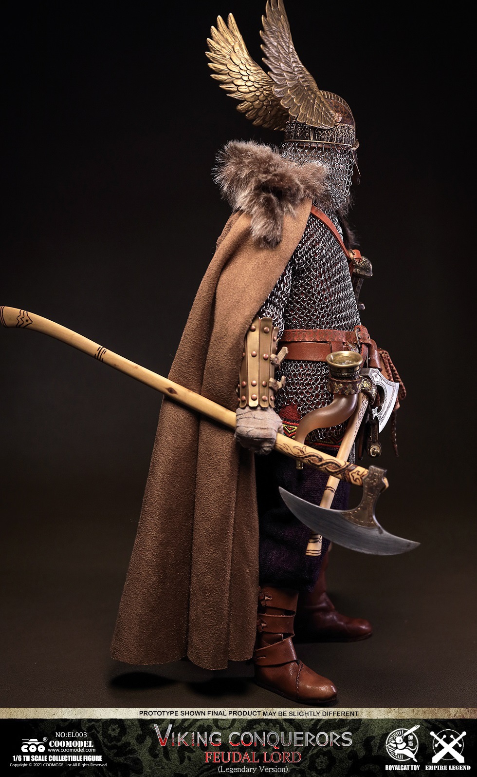 1/6 VIKING CONQIERORS FEUDAL LORD LEGENDARY VERSION Figure