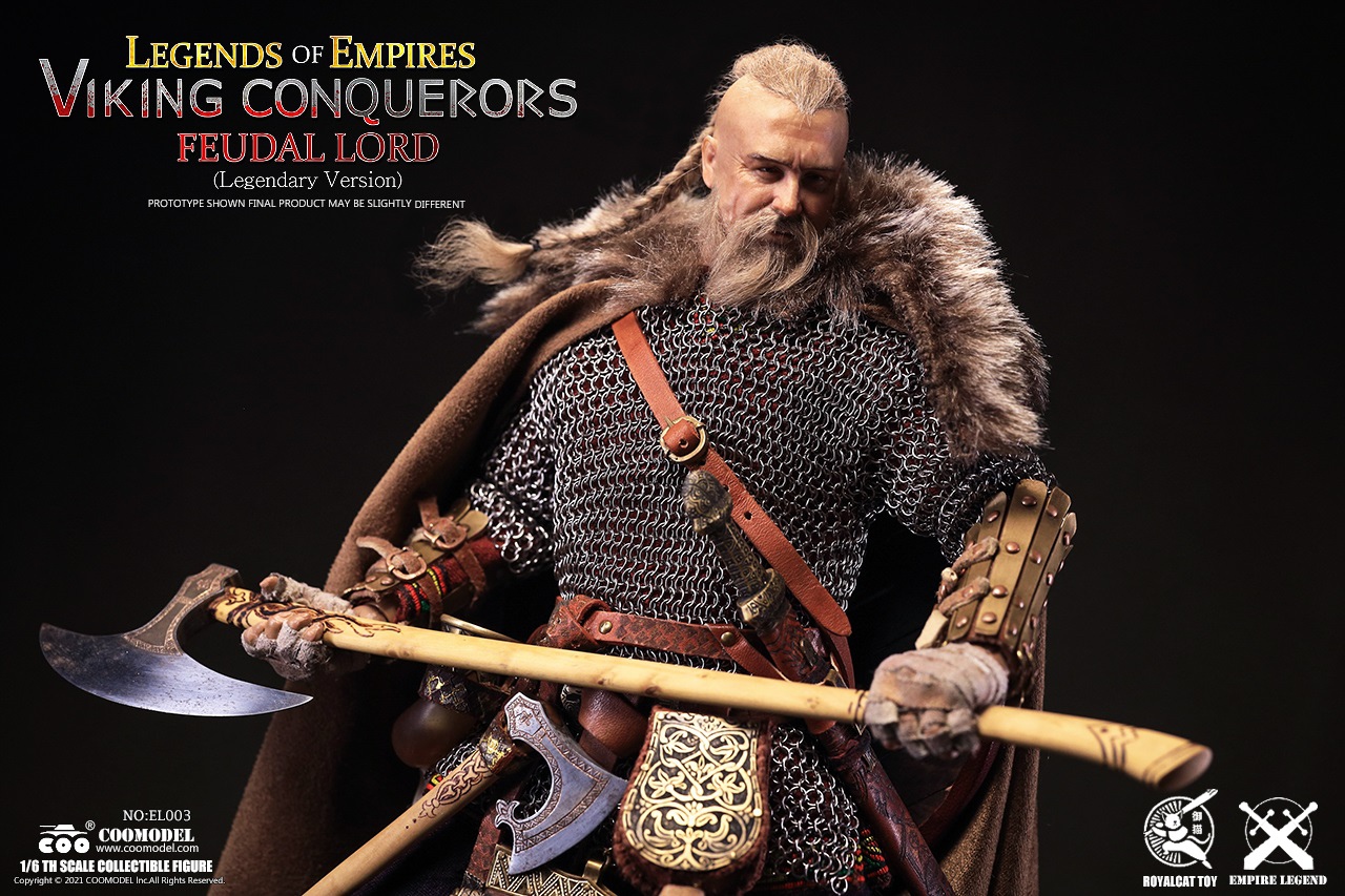COOMODEL EL003ヴァイキングCONQIERORS LEGENDARY COOMODEL VIKING CONQIERORS FEUDAL LORD LEGENDARY EL003 1/6