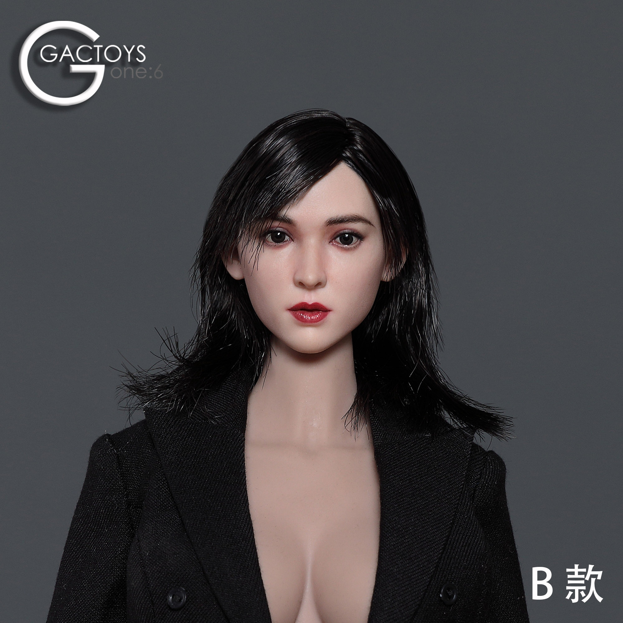 GACTOYS 1:6 Asian Women's Head Sculpt [GAC-046B] - EKIA Hobbies