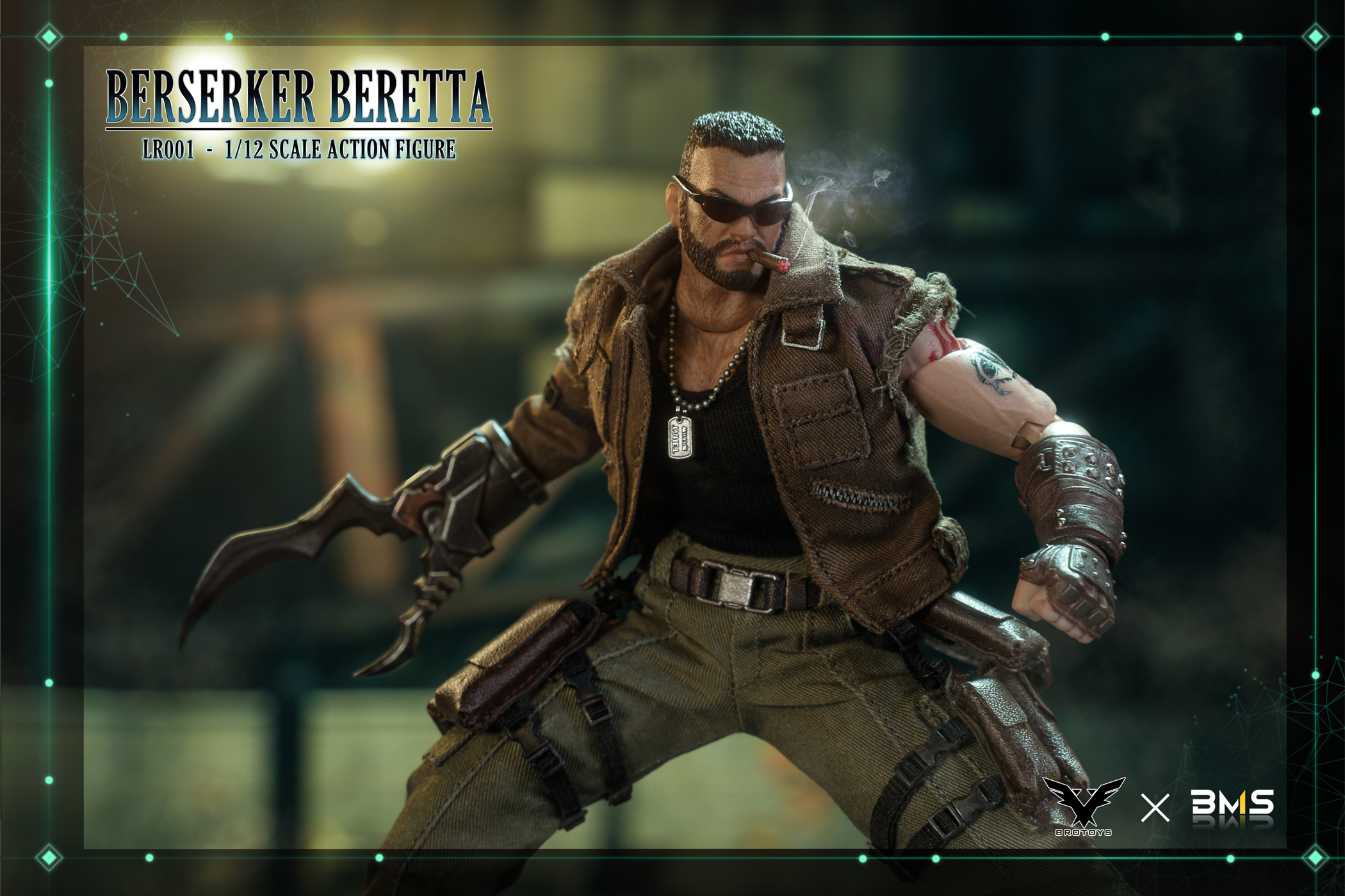 BROTOYS X BMS 1:12 Berserker Barreta Figure [BMS-LR001] - EKIA Hobbies