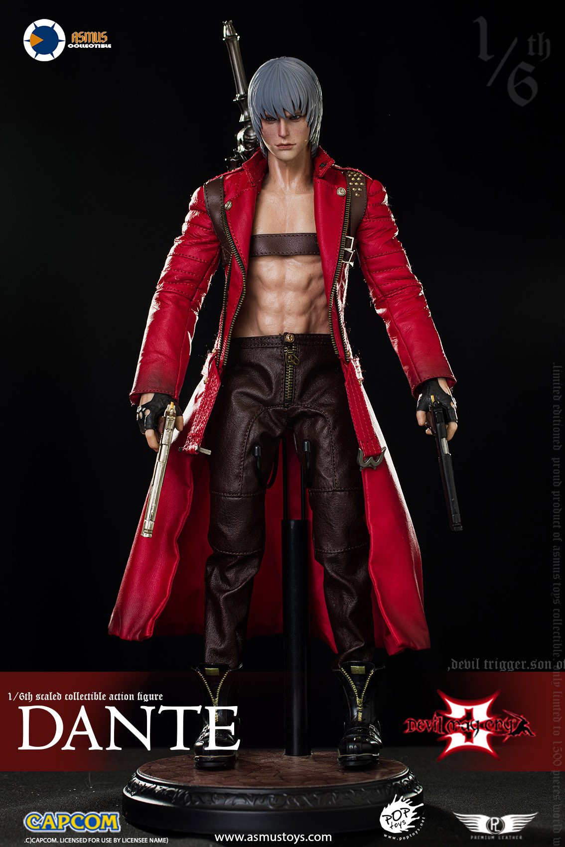 Asmus Toys Devil May Cry 3 Action Figure 1/6 - MCFLY COLECIONÁVEIS