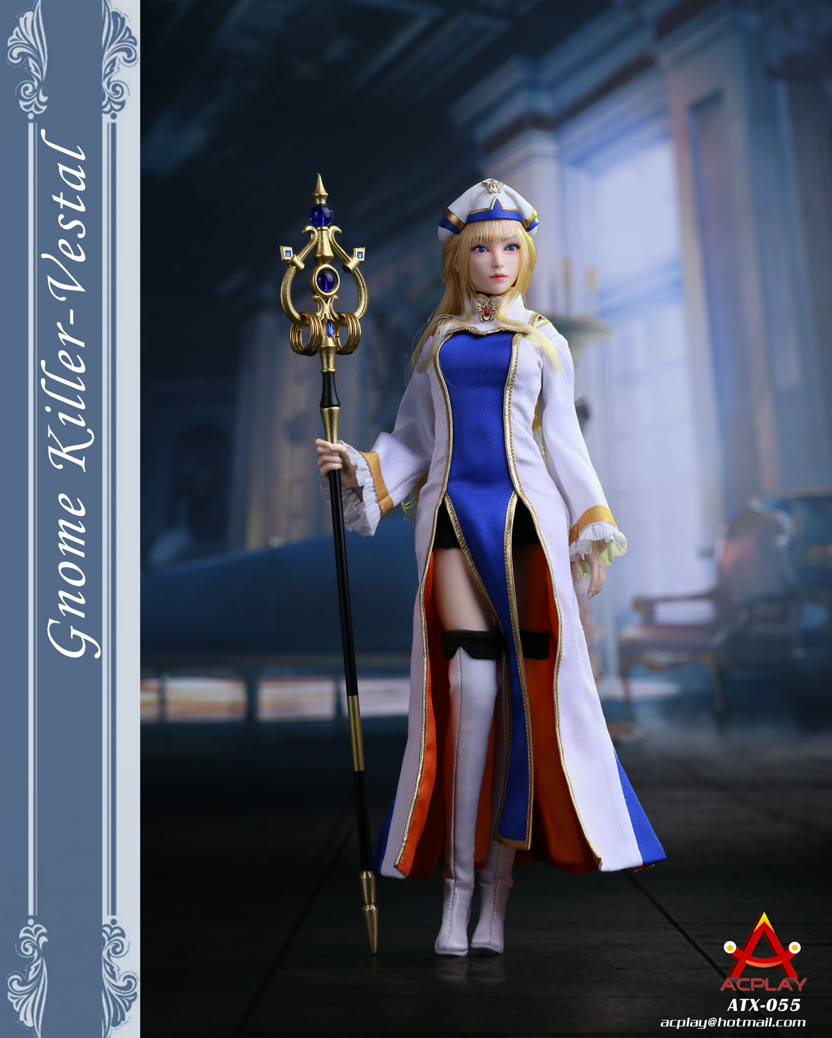 ACPlay Gnome Killer Vestal フィギュア ACPLAY ATX056 Gnome Killer Vestal 1/6 Female Figure Model