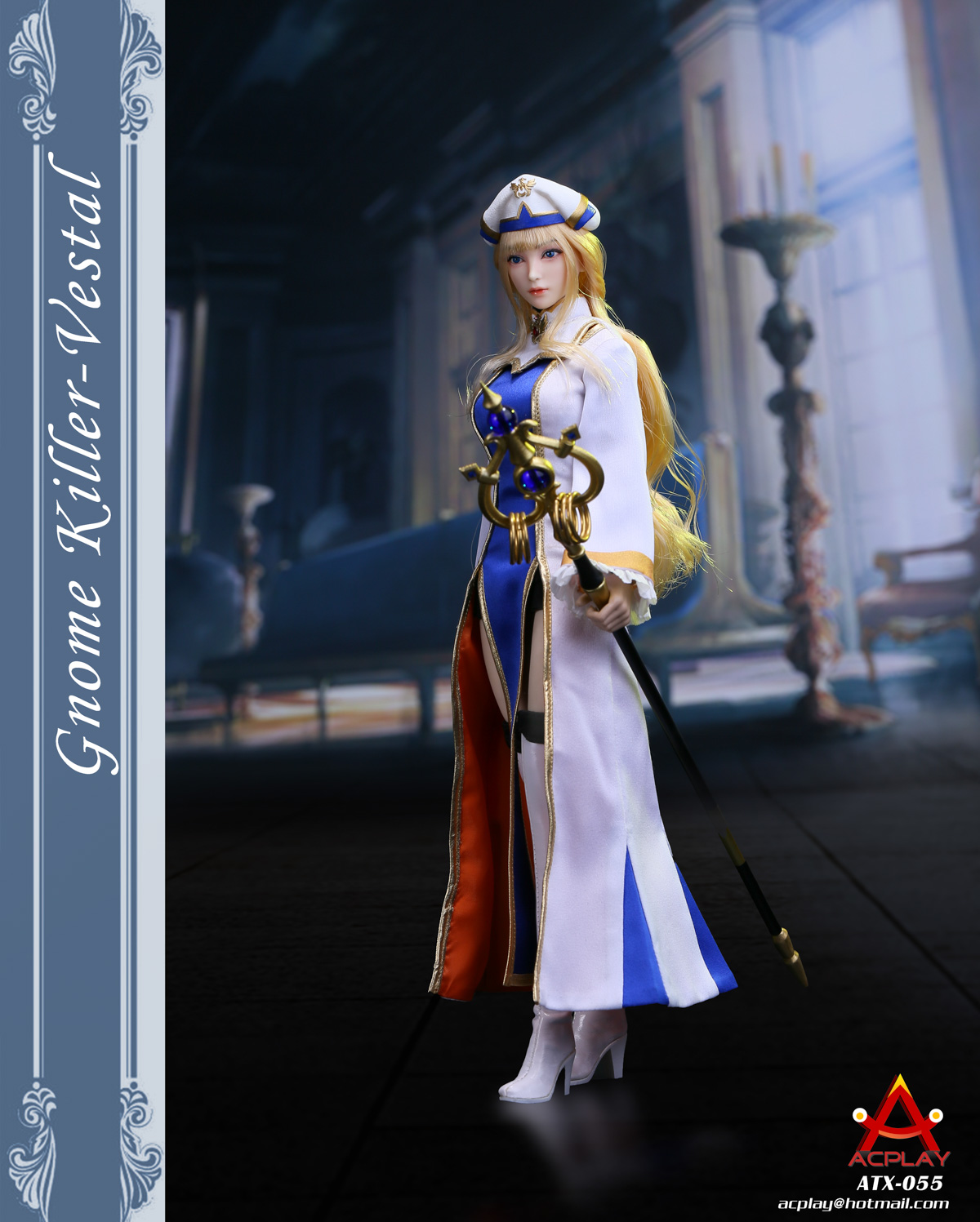 ACPlay Gnome Killer Vestal フィギュア ACPLAY ATX056 Gnome Killer Vestal 1/6 Female Figure Model