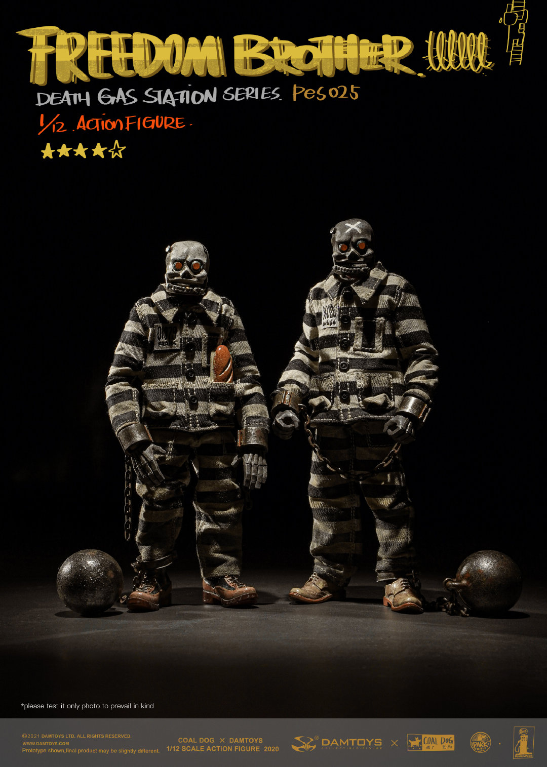 1/12 Damtoys x Coal Dog 1:12 FREEDOM BROTHERS [DAM-PES025] - EKIA