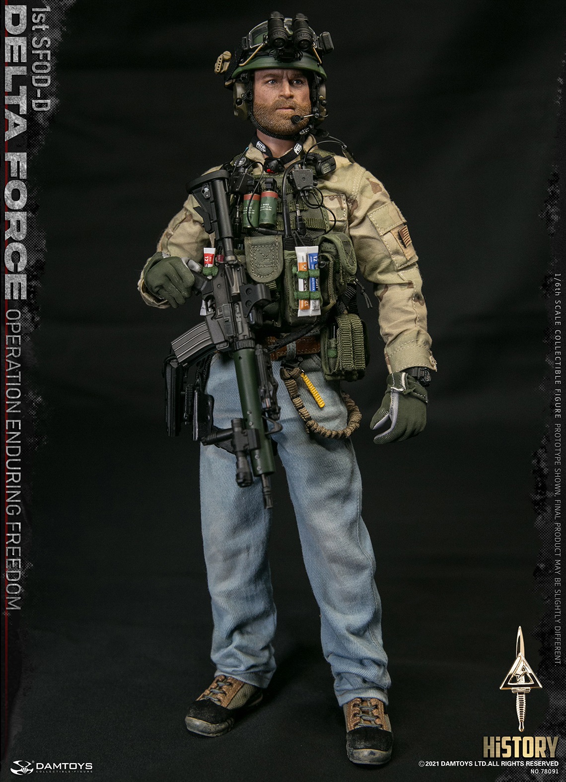 DAM Toys DELTA FORCE 1st SFOD-D Operation Enduring Freedom 1
