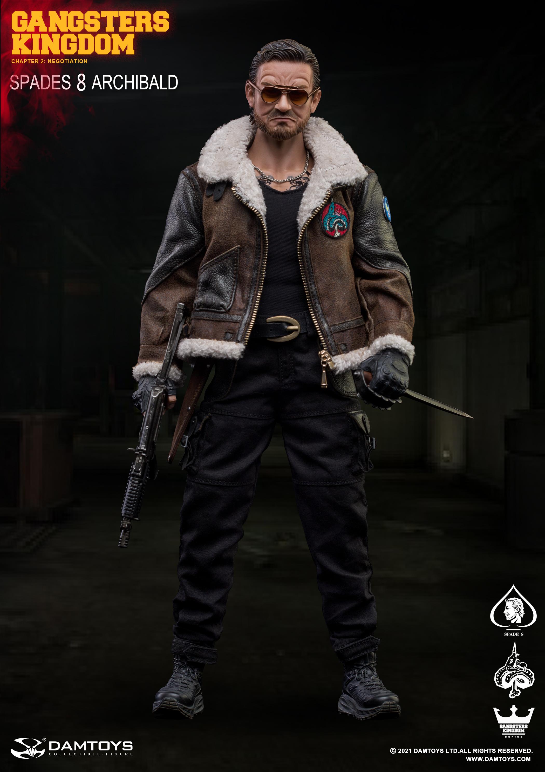 DAM TOYS Gangsters Kingdom SPADE 8 ARCHIBALD [DAM-GK024] - EKIA