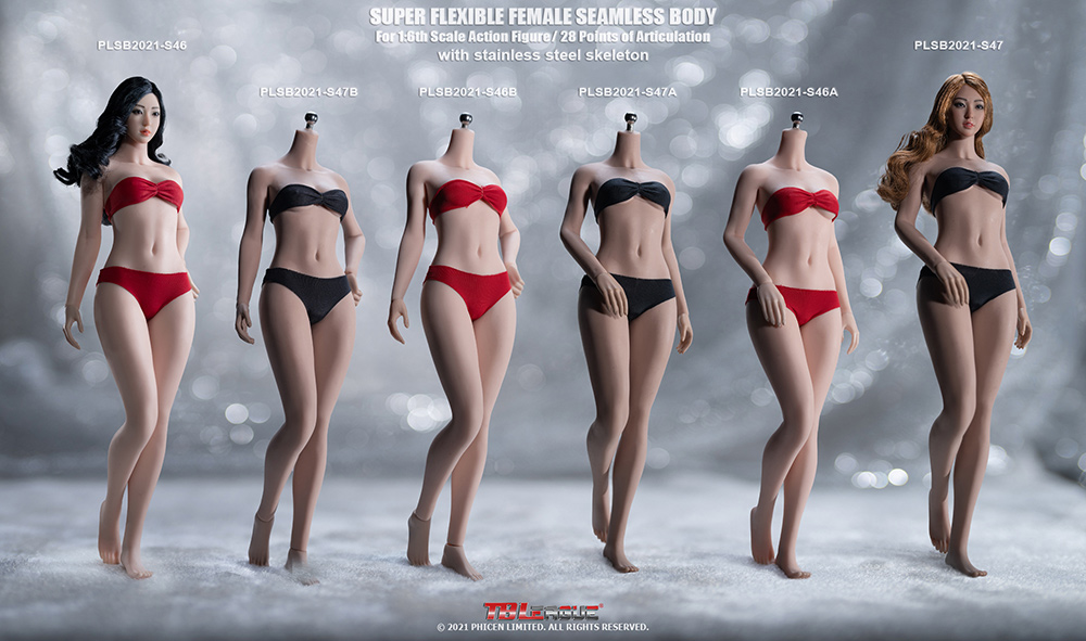 TBLeague Phicen 1:6 Small Breasts Seamless Pale Body with