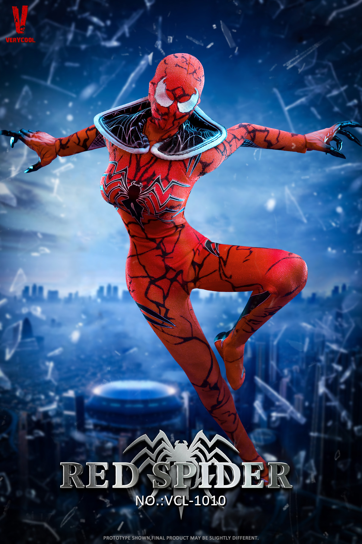 Very Cool 1/6 Red Spider Female Figure Accessories [VC-L10010