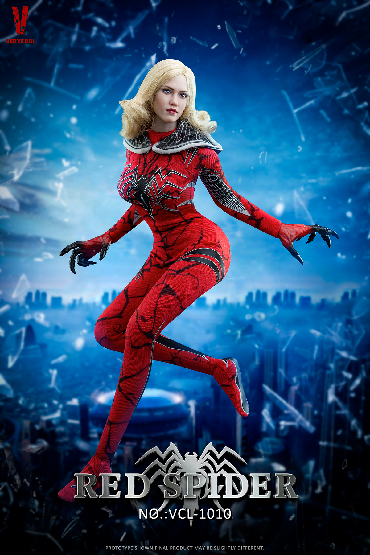 VERYCOOL Red Spider #VCL-1010 1/6 アクションフ Very Cool 1/6 Red Spider Female Figure Accessories [VC